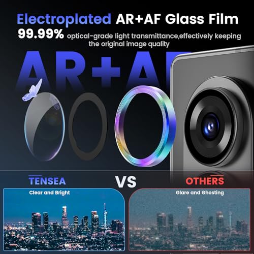 Tensea Camera Lens Protector Compatible for Samsung Galaxy Z Fold 7/8 Ultra - color: Colorful