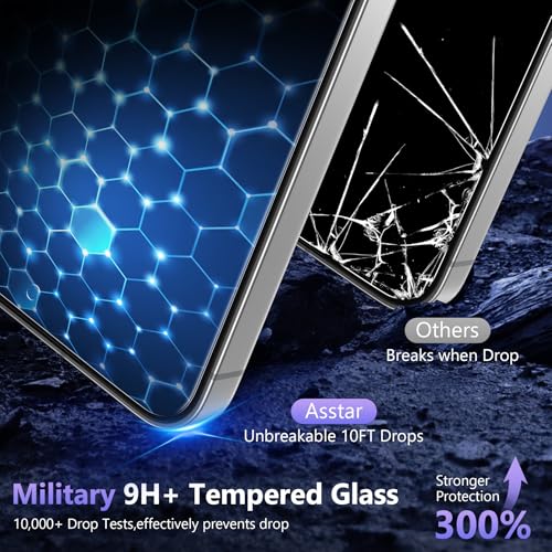 Asstar 2 Pack for Samsung Galaxy S26+/S26 Plus Privacy Screen Protector - color: Black-Galaxy S26+/S26 Plus