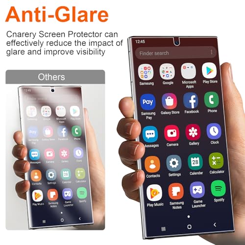 2 Pack for Samsung Galaxy S23 Ultra Matte Privacy Screen Protector 6.8 Inch[Not Glass], Anti-Scratch, Anti-Glare, Support fingerprint Unlock - size: Samsung Galaxy S23 Ultra