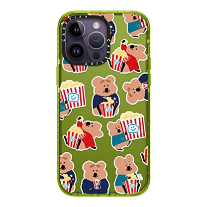 CASETiFY for iPhone 14 Pro Max Case - Impact | Slim Fit | 8.2 ft. 4x Military Grade Drop Protection | Snack Bar Attack | Kiwi - color: Snack Bar Attack, size: iPhone 14 Pro Max (Non-Magsafe)