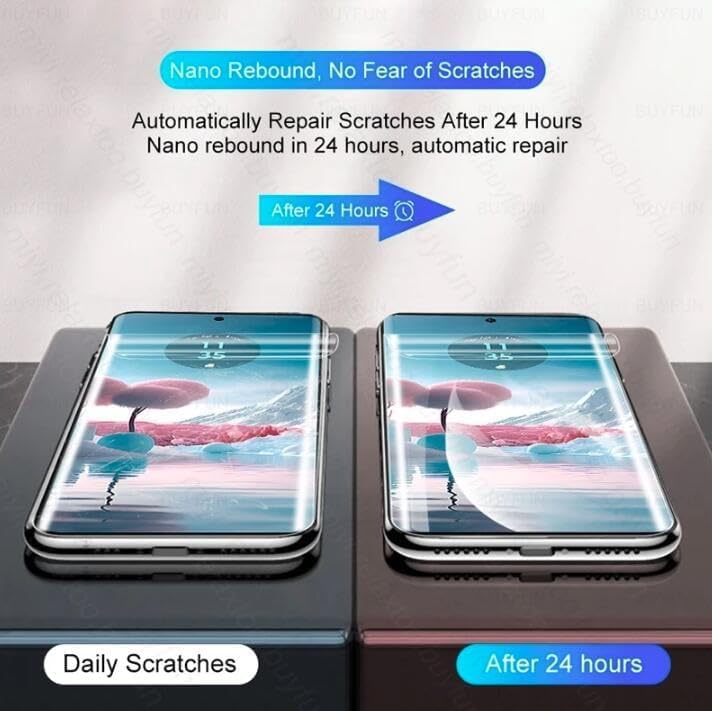 [2 Pack Hydrogel Screen Protector for Motorola Edge 60 Pro