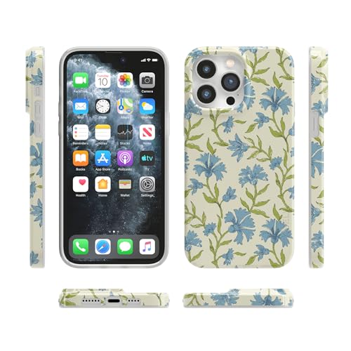 Casely iPhone 14 Pro Case | Garden Breeze | Seaside Vines | Compatible with MagSafe | Classic Ultra Thin Design - color: Garden Breeze | Seaside Vines, size: Iphone 14 Pro