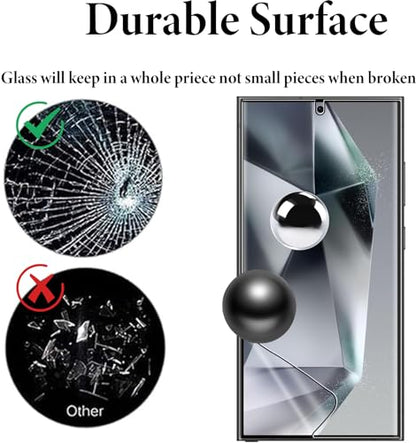 Murmure Screen Protector for Samsung Galaxy S26 Ultra, 2 Pack Elastic Skin Soft TPU Full Coverage HD Clear Anti-Scratch No Bubbles Self-Healing flim, Anti-Shockproof[Easy Installation]