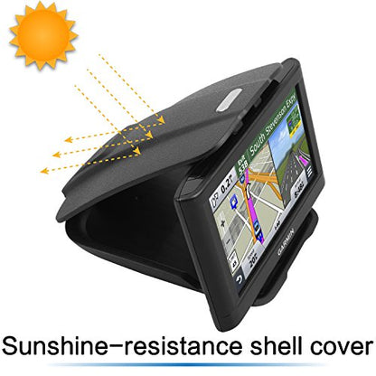 1Zero GPS Dash Mount [Matte Black Dock] for Garmin Nuvi Drive Dezl, Tomtom