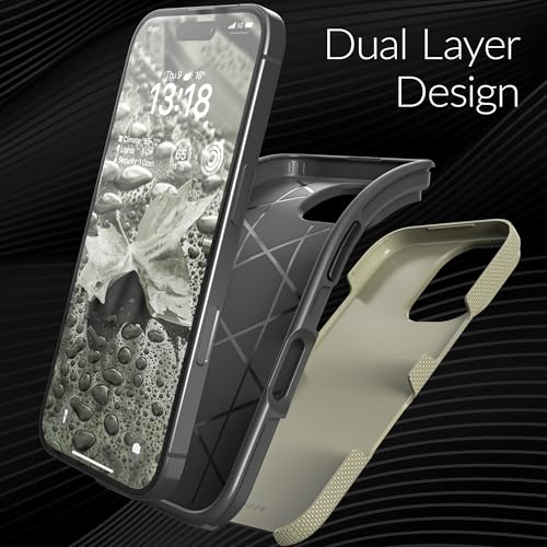 Crave Dual Guard Compatible with iPhone 16 Case, Compatible with MagSafe Shockproof Protection Dual Layer Case for Apple iPhone 16 (6.1") - Sand - color: Sand