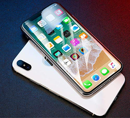 IFLASH iPhone XS Max, iPhone 11 Pro Max Full Coverage Glass Screen Protector, [2 Pack] Full Cover Tempered Glass Screen Protector For Apple iPhone 11 Pro Max/XS Max 6.5” – Bubble Free – Black - color: iPhone XS Max 6.5" (Black)