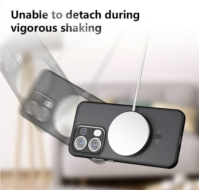 Compatible with Oppo Reno 13 5G Case Cover,Compatible with MagSafe,Compatible with Oppo Reno13 5G Built-in Magnetic Anti-Shock Cell Phone Case Black - size: Compatible with Oppo Reno 13 5G