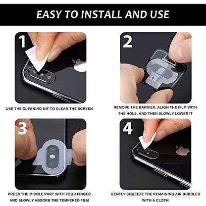 Suoman 3-Pack for Samsung Note 20 Ultra Camera Lens Protector - [Aluminum alloy] [Does not Affect Night Shots] 9H Hardness Tempered Glass Film - Black - color: Black