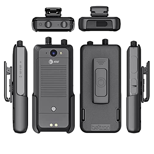 BELTRON Sonim XP5Plus 5G, Heavy Duty Rotating Belt Clip Holster for Sonim XP5 Plus X530 or XP5900 (AT&T FirstNet) - Durable Reliable & Lightweight - size: 1.6" Clip