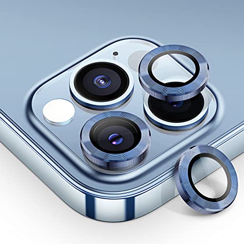 Tensea Camera Lens Protector Ring for iPhone 13 Pro - iPhone 13 Pro Max - color: Sierra Blue