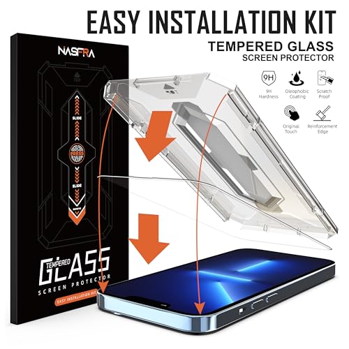2-Pack Screen Protectors for iPhone 13 Pro Max/14 Plus with Installer - size: iPhone 13 Pro Max/14 Plus