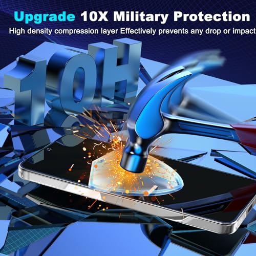 2 Pack for Samsung Galaxy S24 Plus Privacy Screen Protector - size: Galaxy S24 Plus