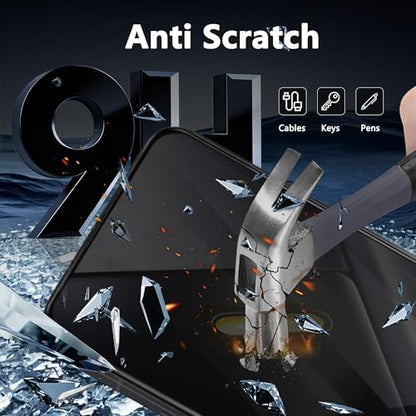 2+2 Pack Privacy Screen Protector for Xiaomi Poco X8 Pro Max, Anti-Spy Tempered Glass with Camera Lens Protector, 9H Anti-Scratch, Bubble Free, Case Friendly - size: for Poco X8 Pro Max