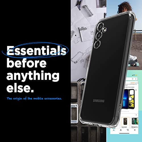 Spigen for Galaxy A34 5G Case, Ultra Hybrid [Anti-Yellowing] [Military-Grade Protection] - Crystal Clear - color: Crystal Clear, size: Galaxy A34 5G