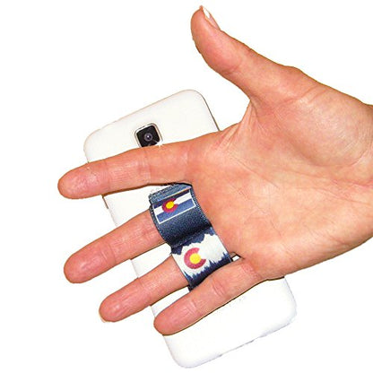LAZY-HANDS 2-Loop Phone Grip - XL - Colorado Blue - color: Colorado Blue - XL