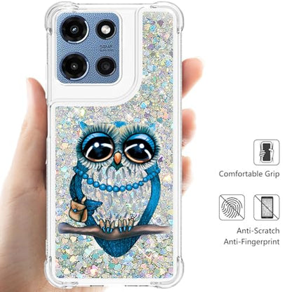 for Moto G 2025/2026 Case, Moto G Play 2026 Phone Case, Owl - color: Sliver