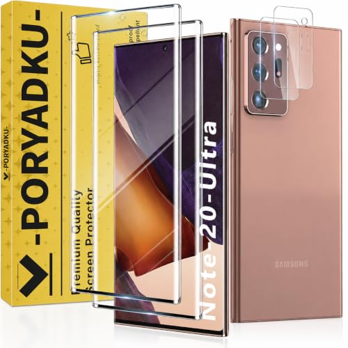 V-PORYADKU 2+2 Pack for Samsung Galaxy Note 20 Ultra Screen Protector - size: 6.90 inch