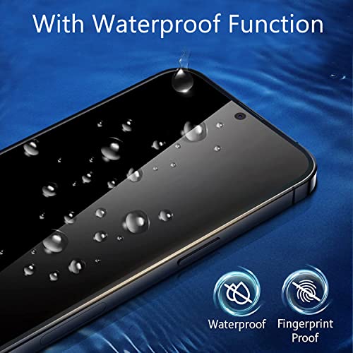 [2 Pack] for OnePlus 13 Privacy Screen Protector [Like Original Fingerprint Unlock], Anti-Spy Private OnePlus 13 TPU Film [Not Glass], Case Friendly, Scratch-Resistant, Sensitive Touch - size: for OnePlus 13