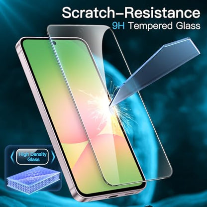 JETech Screen Protector for Samsung Galaxy A56, 3-Pack - size: Galaxy A56