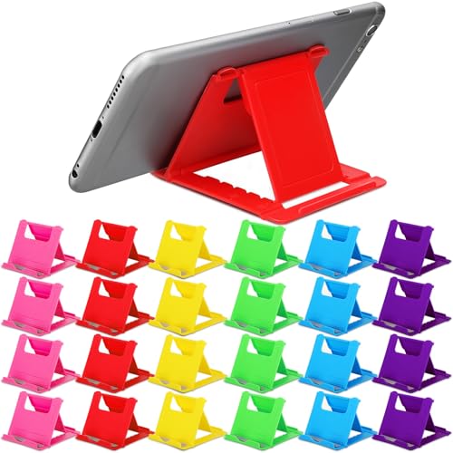 Macarrie 24 Cell Phone Stand, Universal Foldable Tablet Stand, Multicolor - color: Multicolor