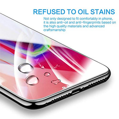 SAMKE 3-Pack Tempered Glass for iPhone XR、iPhone 11 Screen Protector, 6.1in - size: iPhone XR and iPhone 11 (6.1-inch)