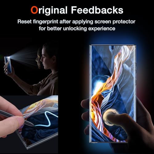 EGV 3 Pack for Samsung Galaxy S23 Ultra Screen Protector, Soft TPU Film - size: Galaxy S23 Ultra 6.8inch