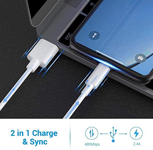 Lightning Cable MFi Certified - iPhone Charger 3Pack 3FT Lightning to USB A Charging Cable Cord Compatible with iPhone 14 13 12 SE 2020 11 Xs Max XR X 8 7 6S 6 Plus 5S iPad Pro iPod Airpods - White - color: White