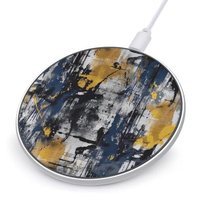 Navy Blue Color Wireless Charger, Fast Charging Pad