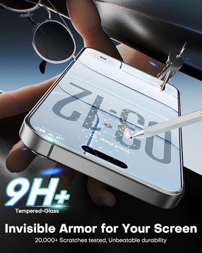 OMOTON 2+2 Pack Matte Screen Protector for iPhone Air, Matte Layer Film with Camera Lens Protector, Easy Installation Tool, Anti-glare, Smooth Touch， Feel as Silk - size: iPhone Air