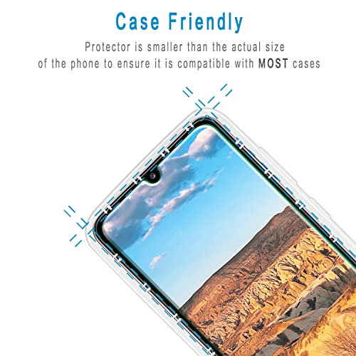 2 Pack Screen Protector for Samsung Galaxy A32 5G Tempered Glass | Easy to Install, Bubble Free, Work with 99% Case Friendly