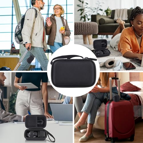 co2CREA Case for Anker MagSafe UFO 3-in-1 Wireless Charger Station, Black - color: Black Case