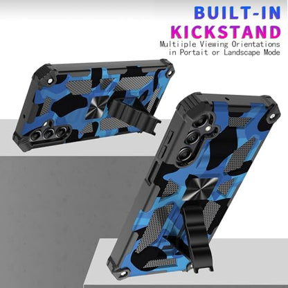 for Samsung Galaxy A57 5G Case Camo Phone Case, Blue - color: Blue, size: Samsung Galaxy A57 5G