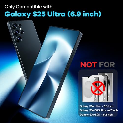 FANGTIAN 4-Pack for Samsung Galaxy S25 Ultra Screen Protector Film [6.9"] - size: S25 Ultra-6.9 Inch