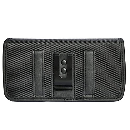 Universal Horizontal Cell Phone Holster Case with Belt Clip for Mobile Phone - XXL - size: XXL
