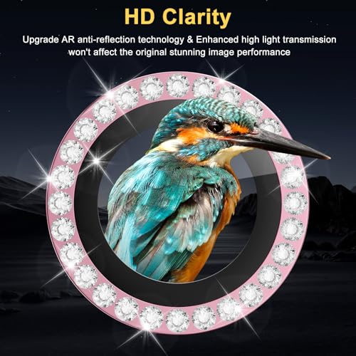 Camera Lens Protector for Samsung Galaxy S26 Ultra, Diamond Pink - color: Diamond Pink