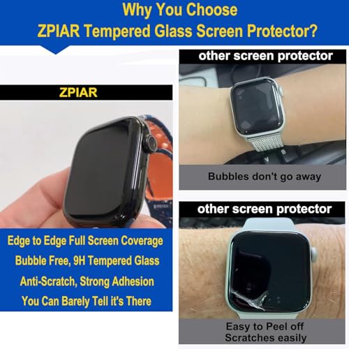 2 Pack for Apple Watch SE3/SE2/SE Screen Protector 44mm Series 6/5/4 - size: 44mm