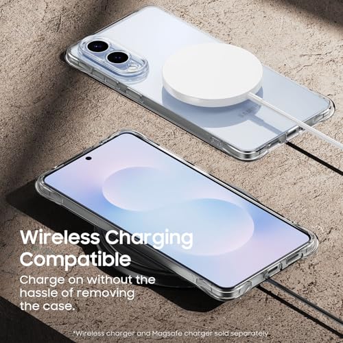 for Galaxy S25 Edge Case, Ultra [Slim Thin] Flexible Scratch Resistant Clear TPU Gel Rubber Soft Skin Silicone Protective Phone Case Cover for Samsung Galaxy S25 Edge (Clear) - size: S25 edge