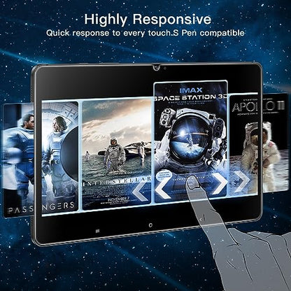 JETech Screen Protector for Galaxy Tab S10 Lite/S10 FE/S9 FE/S9, 2-Pack - size: TabS10Lite/S10FE/S9FE/S9