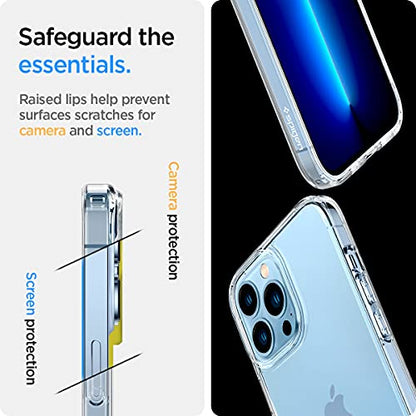 Spigen for iPhone 13 Pro Max Case, Ultra Hybrid [No Magnet Ring][Anti-Yellowing] - Crystal Clear - color: Crystal Clear, size: iPhone 13 Pro Max