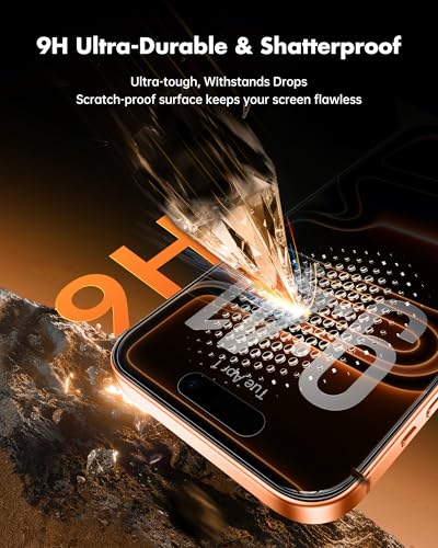 UNBREAKcable Privacy Screen Protector for iPhone 17 Pro Max, 2-Pack - size: iPhone 17 Pro Max
