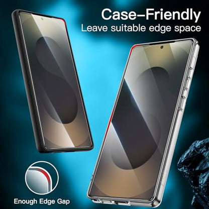 JETech Screen Protector for Galaxy S25 Ultra, 2+2 Pack - size: Galaxy S25 Ultra