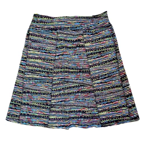 BANDI Pocketed Skirt - Women's Everyday Skirt with Pockets, UPF 50, 4-Way Stretch, Lightweight, Wrinkle-Free – Made in USA - color: Confetti, size: Medium