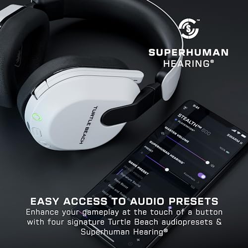 Turtle Beach Stealth 600 Wireless Gaming Headset for Xbox, PS5, PC, Mobile - color: White