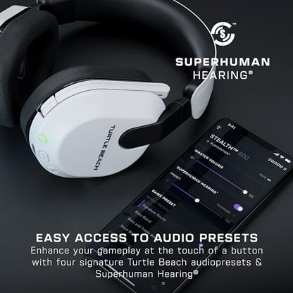 Turtle Beach Stealth 600 Wireless Gaming Headset for Xbox, PS5, PC, Mobile - color: White