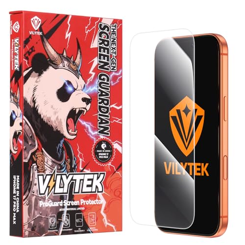 Flexible Screen Protector for iPhone 17/17 Pro, Easy to Install, Ultra-Thin & Invisible, 9H+ Hardness Explosion-Proof, Oleophobic Coating
