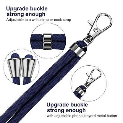Weewooday 4 Pcs Phone Lanyard Crossbody Phone Strap, Neutral Color Series - color: Neutral Color Series