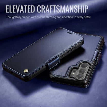 for Samsung S26 Ultra Slim Case Wallet Wireless Charging, Deepblue - color: Deep Blue, size: Samsung Galaxy S26 Ultra