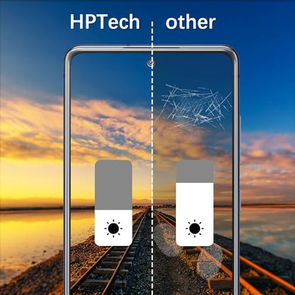 2 Pack Privacy Screen Protector for Samsung Galaxy S20 FE, A53, A52 - color: Black