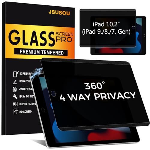 4-Way Magnetic Privacy Screen For iPad 10.2 Inch 9th Gen - color: 360 Magentic Privacy Screen, size: iPad 9th Gen 10.2"