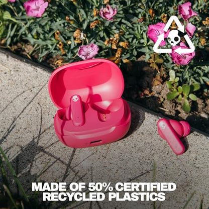 Skullcandy Smokin’ Buds Wireless Noise Isolating Earbuds - Pink - color: Pink